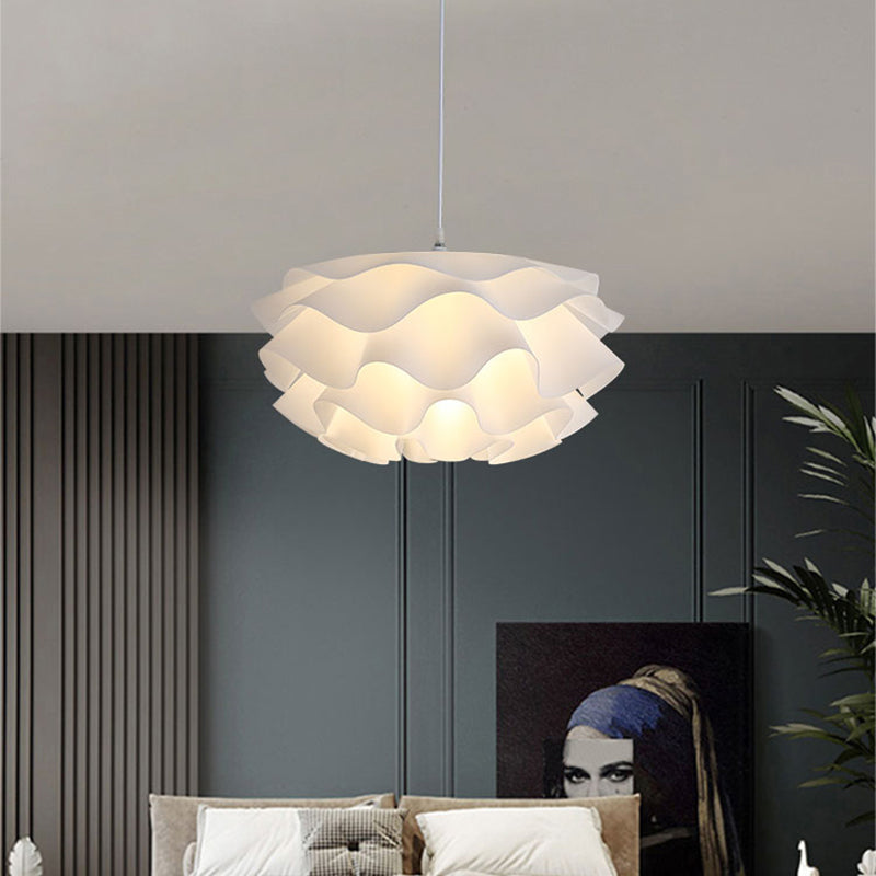 Lámpara colgante de bulbo de una sola sala de estar de estilo moderno luz colgante