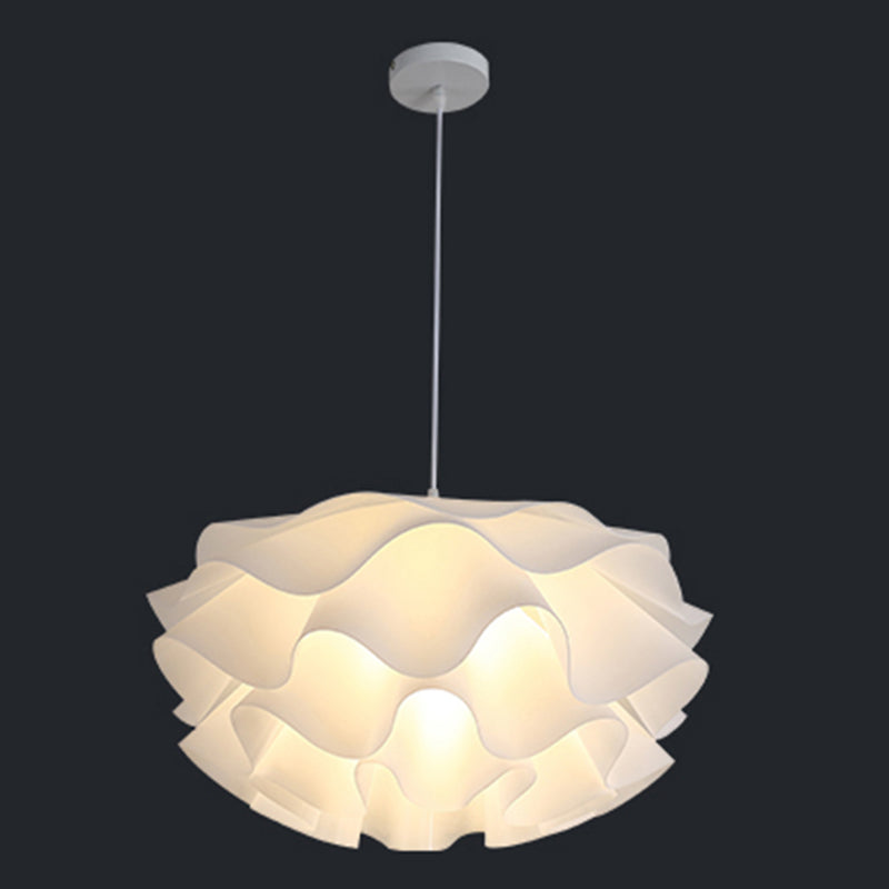 Lámpara colgante de bulbo de una sola sala de estar de estilo moderno luz colgante