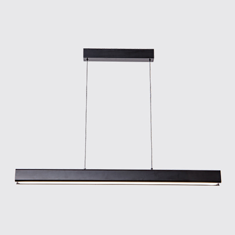 Long Strip Island Lampe Nordic Modern Style LED Hängende Licht für Esszimmer