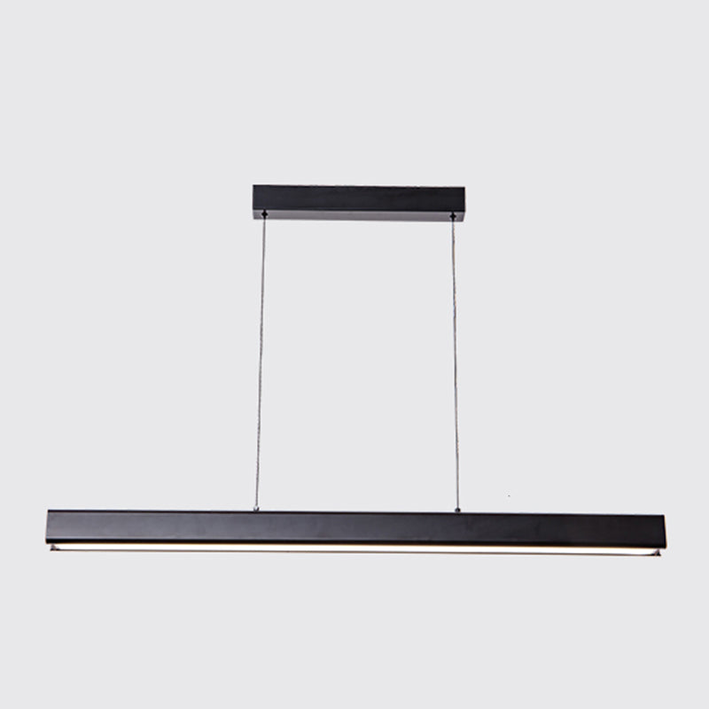 Long Strip Island Lampe Nordic Modern Style LED Hängende Licht für Esszimmer