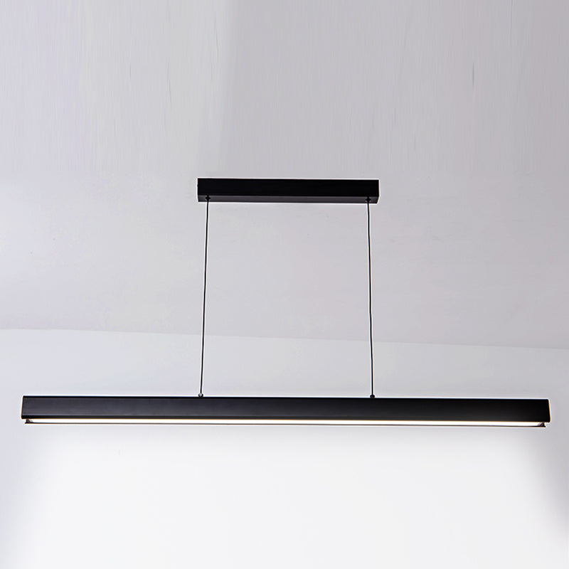 Long Strip Island Lampe Nordic Modern Style LED Hängende Licht für Esszimmer