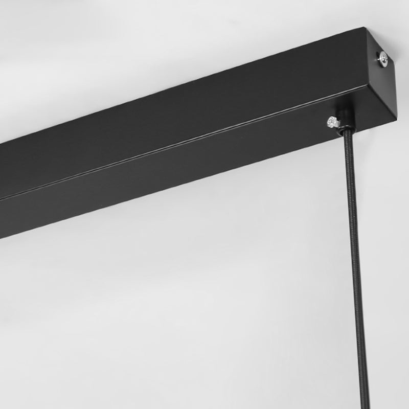 Long Strip Island Lampe Nordic Modern Style LED Hängende Licht für Esszimmer