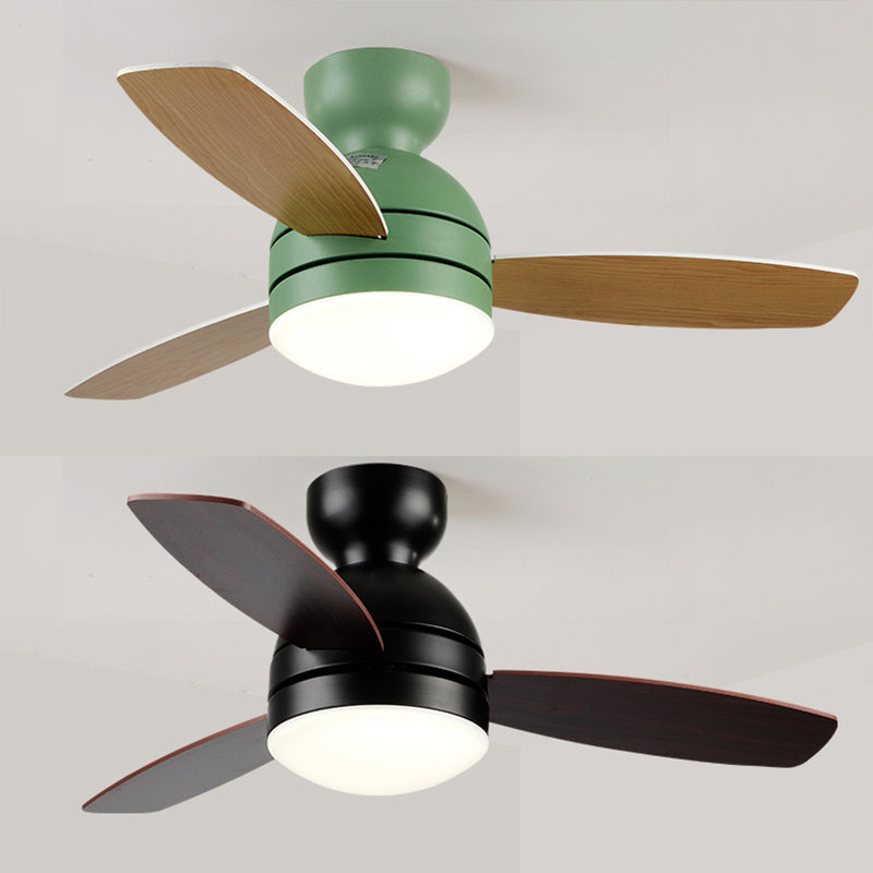 Dome LED plafondventilator Licht Macaron Acryl Kids Slaapkamer Dineruimte Mount Light