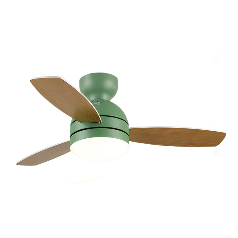 Dome LED plafondventilator Licht Macaron Acryl Kids Slaapkamer Dineruimte Mount Light