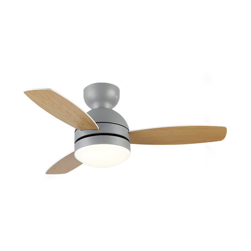 Dome LED plafondventilator Licht Macaron Acryl Kids Slaapkamer Dineruimte Mount Light