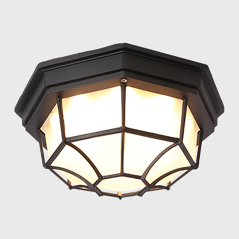 Moderne eenvoudige LED-plafondlamparmatuur Waterdichte inbouwplafondlamp