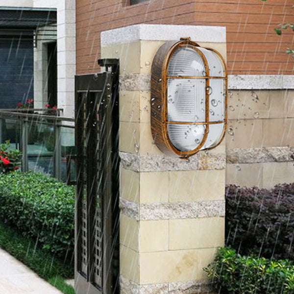 Modern Simple Style LED Ceiling Lamp Outdoor Rustproof Flush Mount Light