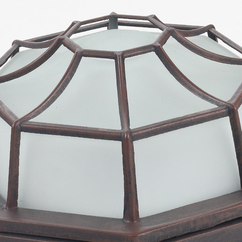 Plafonnier LED de Style Simple et moderne, luminaire d'extérieur antirouille à montage encastré