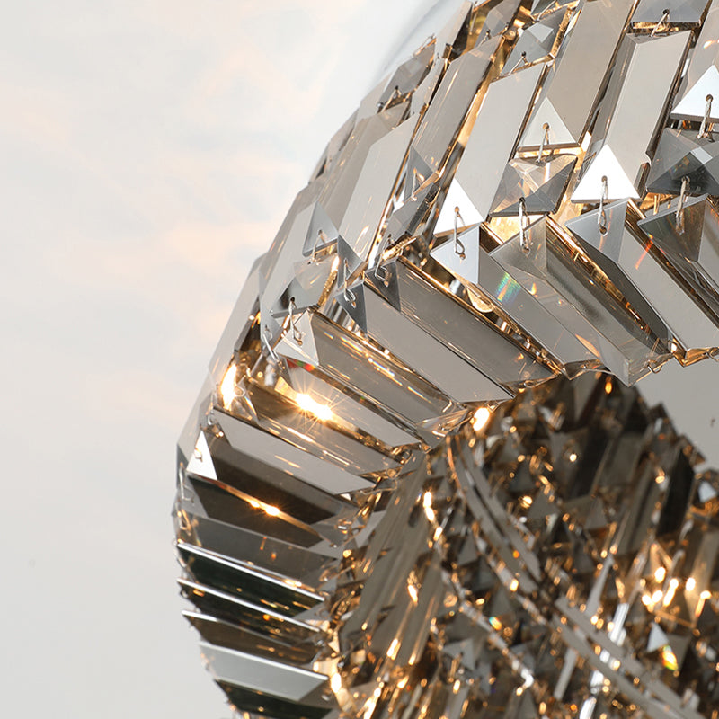 Ringvormige kristallen plafondlamp Moderne stijl inbouwlamp voor woonkamer