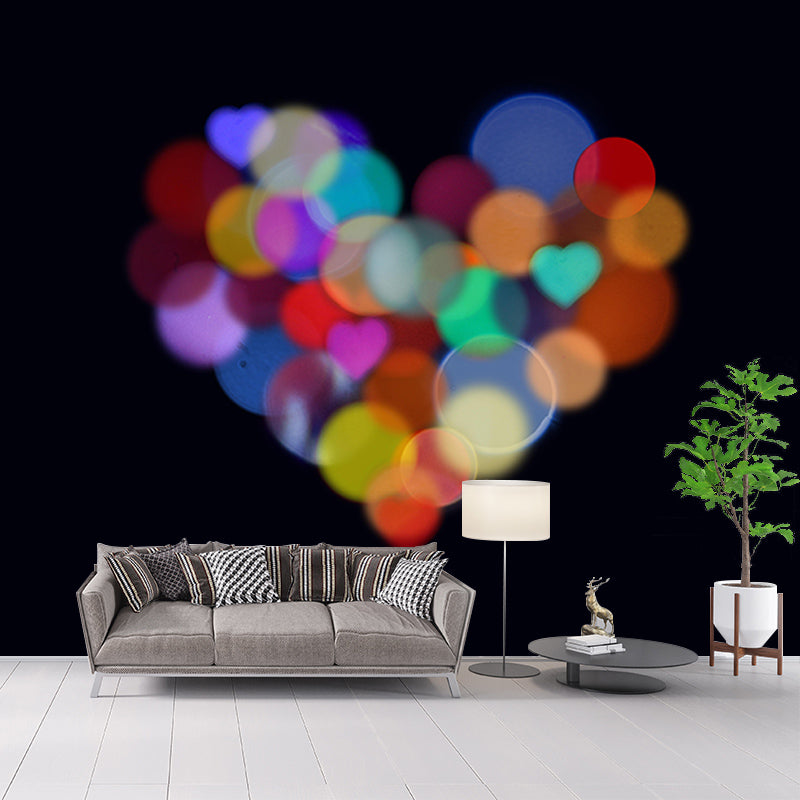 Blurry Mural Wall Covering for Room Eco-friendly for Decoration