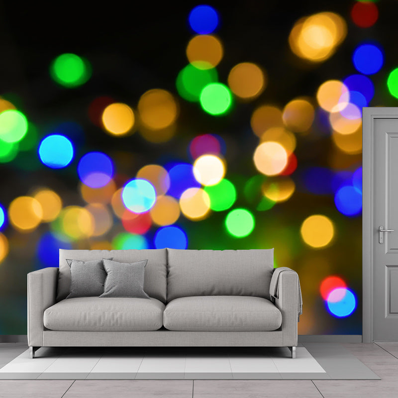 Full Size Bokeh Wall Mural Decorative Environment Friendly for Bedroom