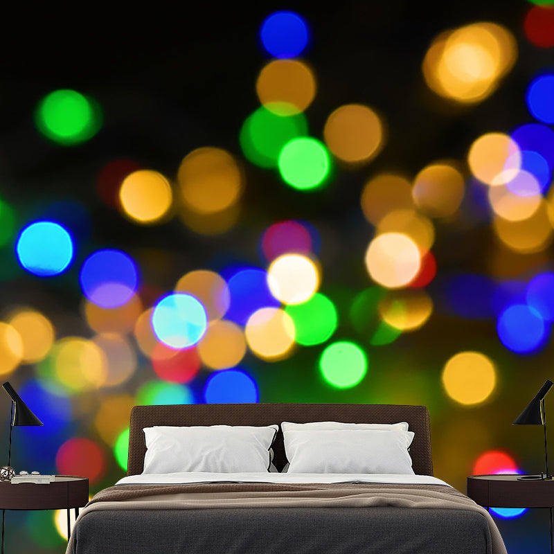 Full Size Bokeh Wall Mural Decorative Environment Friendly for Bedroom