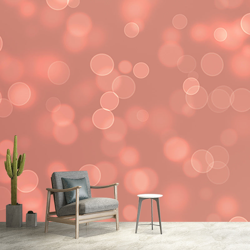 Customized Bokeh Mural Wall Decor Eco-friendly Wallpaper for Dining Room