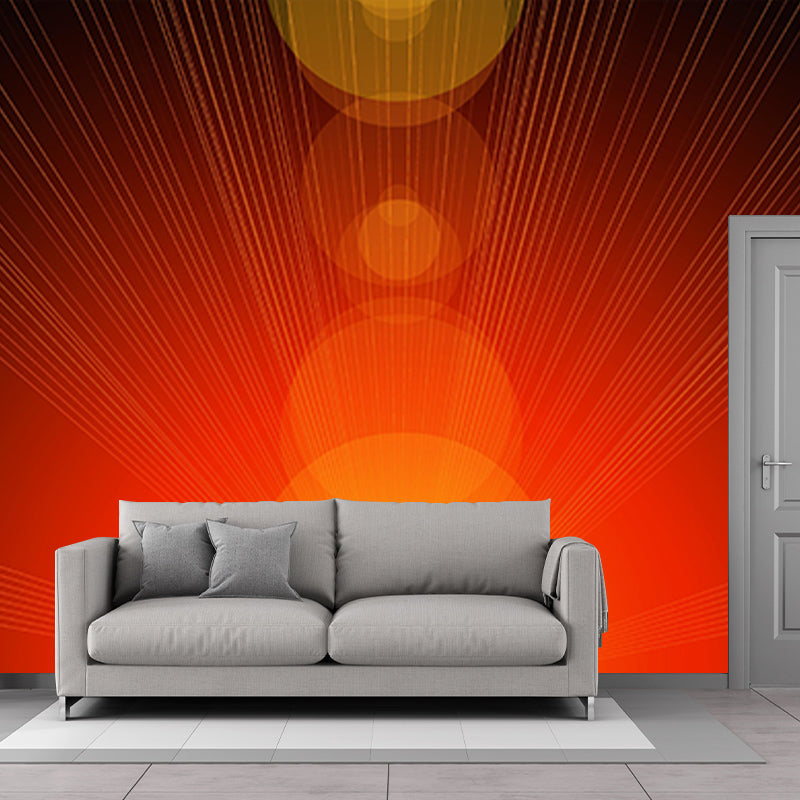 Full Size Bokeh Wall Mural Contemporary Decorative Environment Friendly for Bedroom