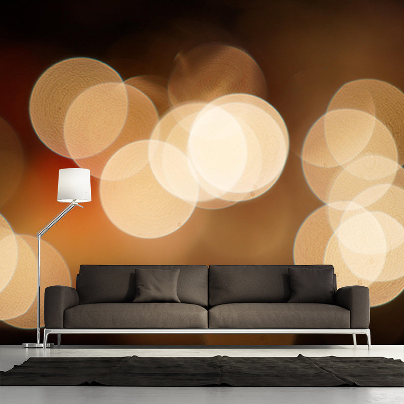 Modern Blurry Pattern Mural Wall Covering for Living Room Eco-friendly for Decoration