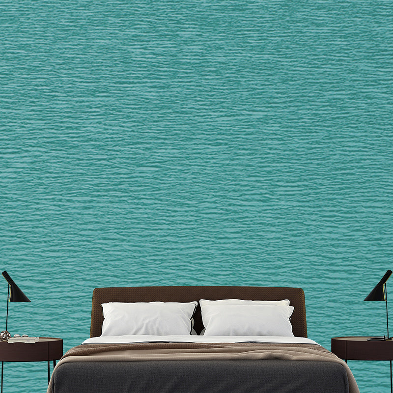 Modern Style Sea Mural Wall Covering for Living Room Eco-friendly for Decoration