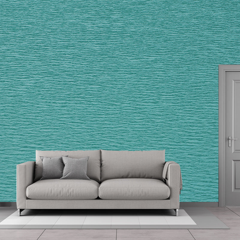 Modern Style Sea Mural Wall Covering for Living Room Eco-friendly for Decoration