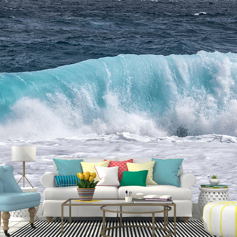 Full Size Sea Wall Mural Contemporary Decorative Environment Friendly for Home