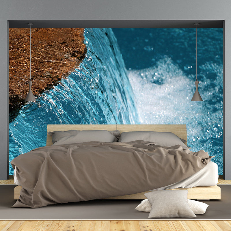 Modern Sea Mural Wall Covering for Dining Room Eco-friendly for Decoration