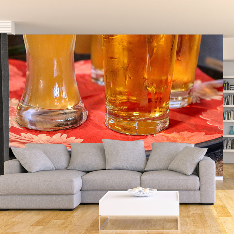 High Alcohol Content Mural Modern for Bar Mildew Resistant Wall Covering