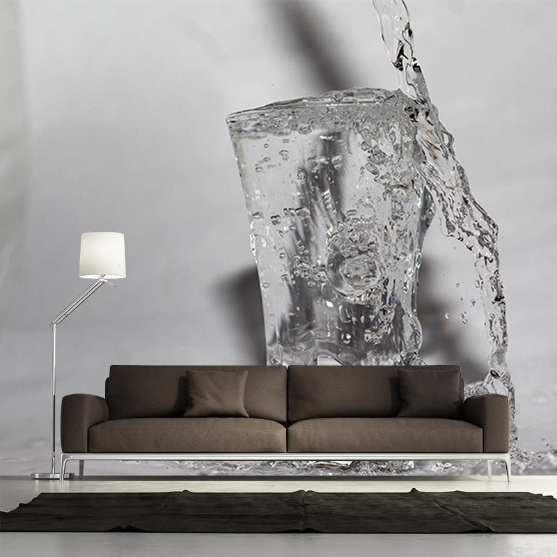 High Alcohol Content Wall Mural for Restaurant Mildew Resistant Wall Decor