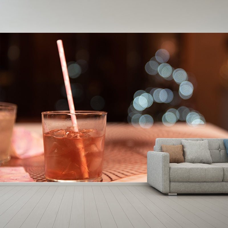 High Alcohol Content Mural Wall Covering for Restaurant Eco-friendly for Decoration