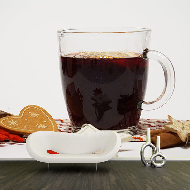 Customized Drunken Liquor Mural Wall Decor Eco-friendly Wallpaper for Bar