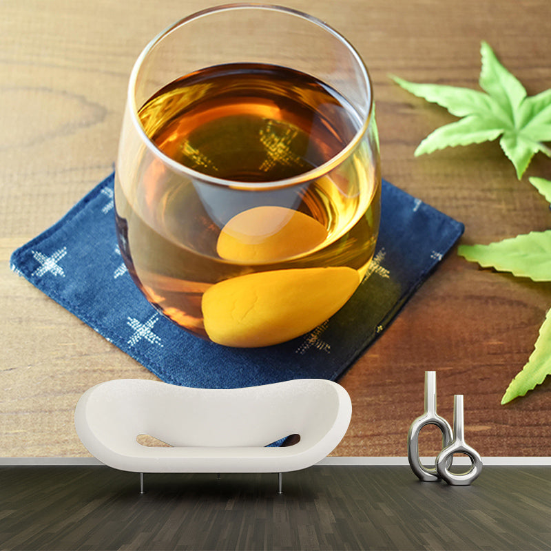 Customized Drunken Liquor Mural Wall Decor Eco-friendly Wallpaper for Bar