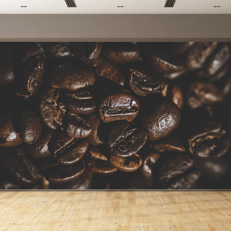 Full Size Coffee Beans Mural Decorative Environment Friendly for Coffee Shop