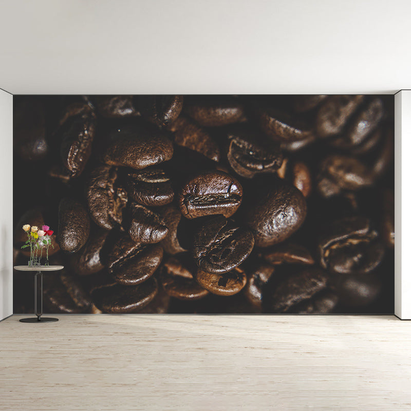 Full Size Coffee Beans Mural Decorative Environment Friendly for Coffee Shop
