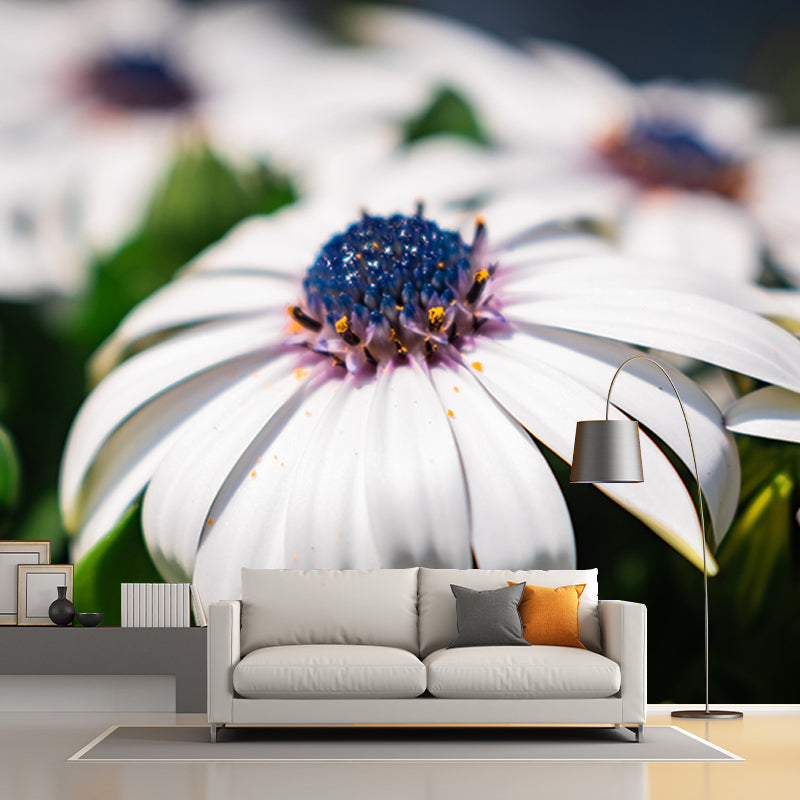 Beautiful Flower Mural Eco-friendly Modern Style Wall Art for Home Decor