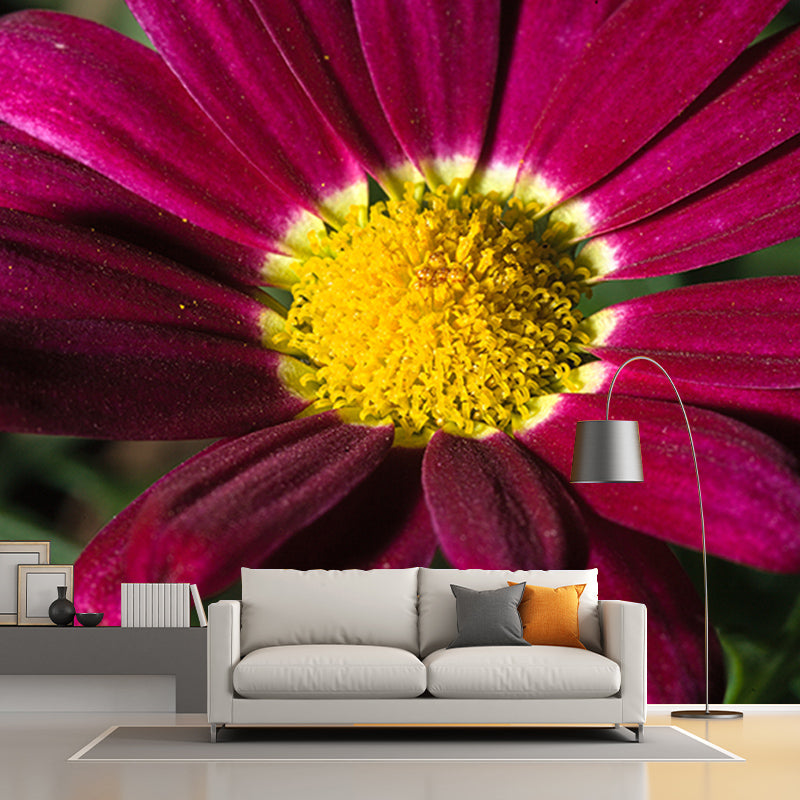 Beautiful Flower Mural Eco-friendly Modern Style Wall Art for Home Decor