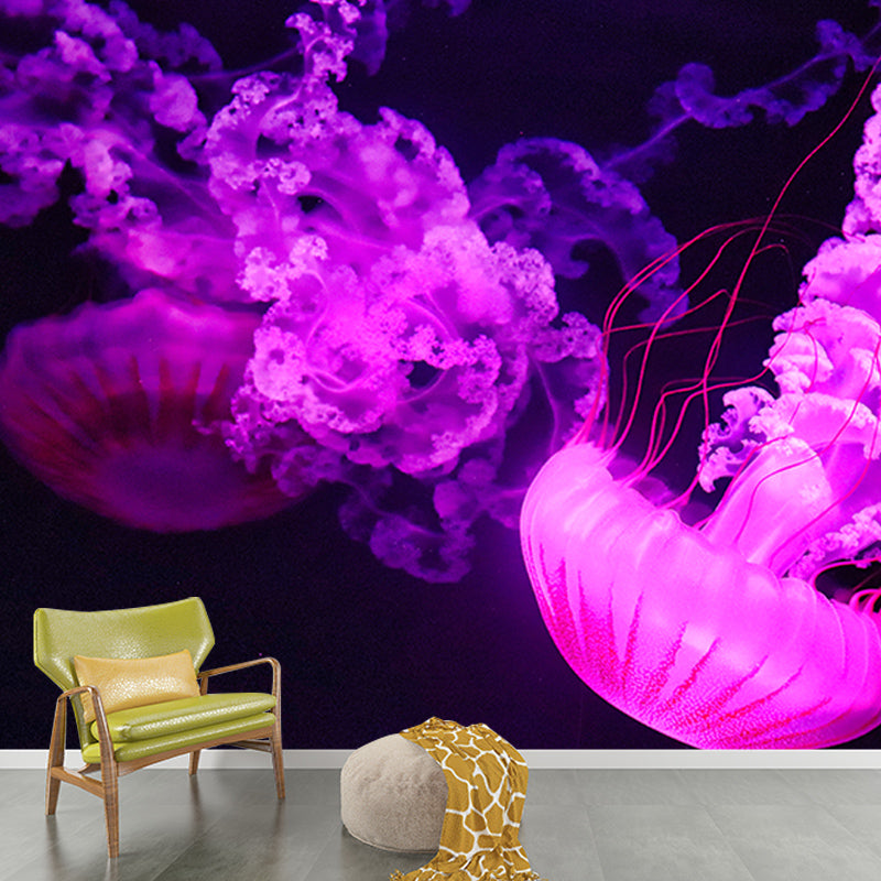 Underwater World Mural Wallpaper Photography Style for Guest Room Home Decor