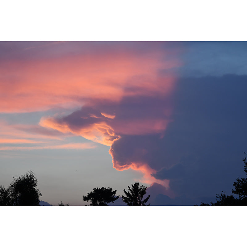 Cloudy Sky Modern Murals Environment Friendly Wallpaper for Sitting Room Wall Decor