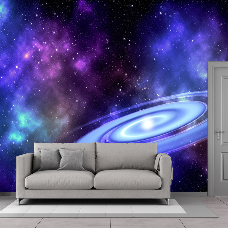 Cosmic Space Wall Mural for Sleeping Room, Stain Resistant, Personalized Size Available
