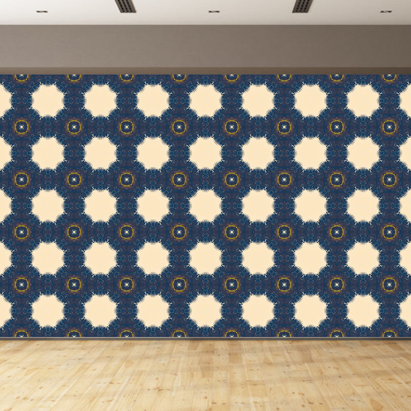 Geometry Illustration Mural Wallpaper Contemporary Living Room Decoration