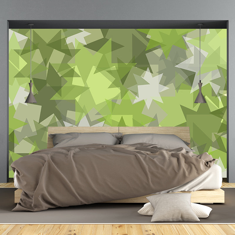 Geometry Mural Wallpaper Modern Living Room Wall Decor, Made to Measure