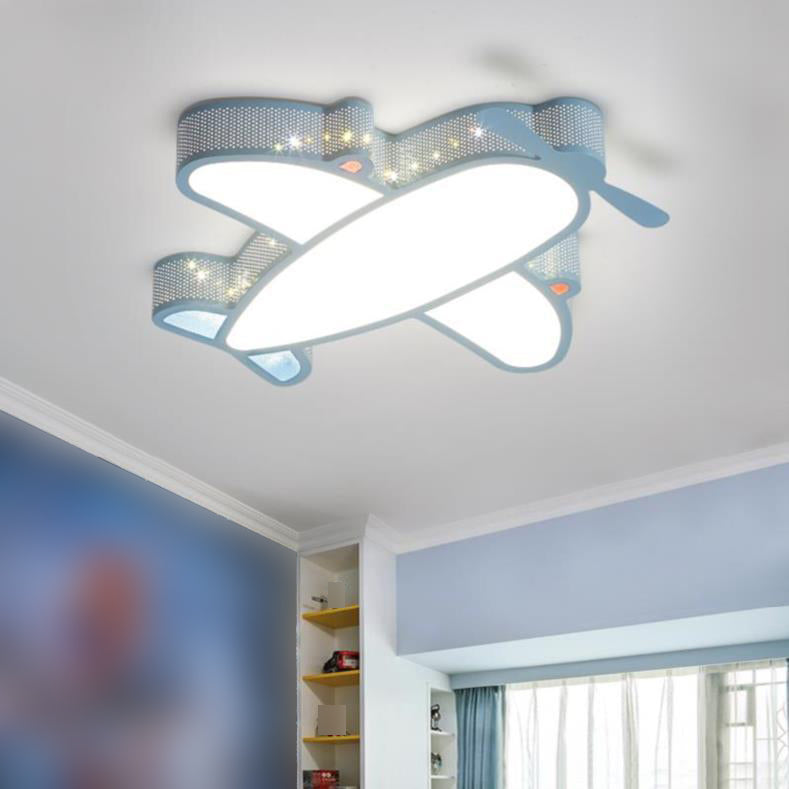 Airplane Flush Mount Light Fixtures 1 Light Acrylic Cartoon LED Ceiling Light