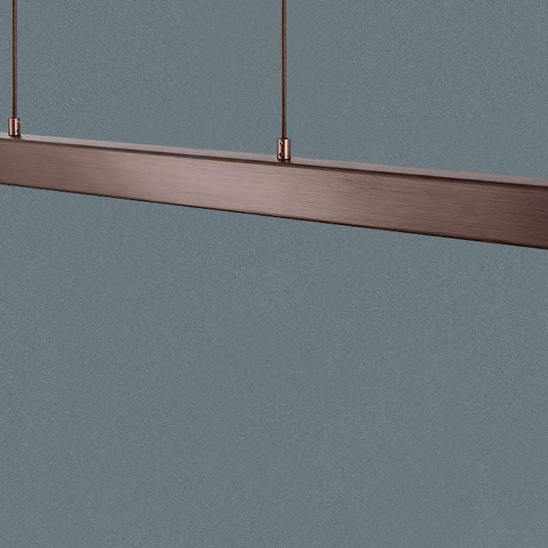 Modern Style LED Island Light Acrylic Shade Hanging Lighting Fixtures for Dining Room