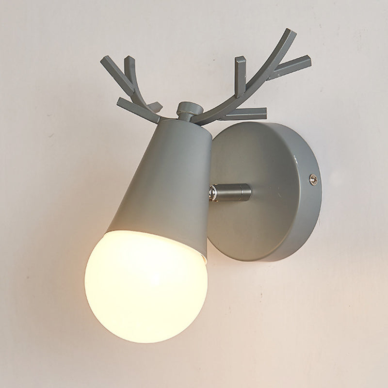 Luz de mini lámpara de bombilla simple contemporánea de la pared de la pared de la pared de macron