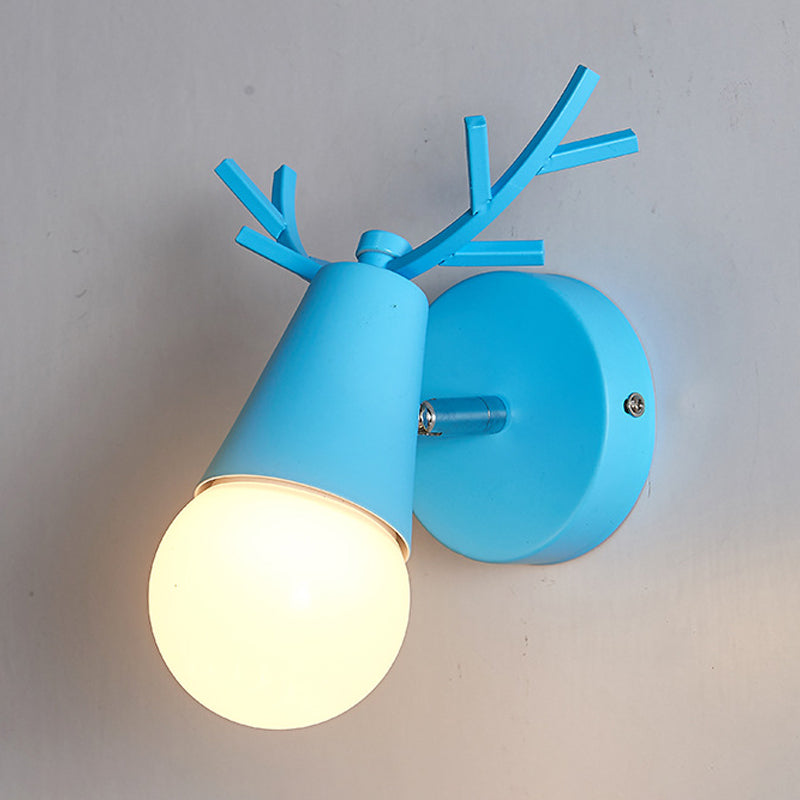 Luz de mini lámpara de bombilla simple contemporánea de la pared de la pared de la pared de macron