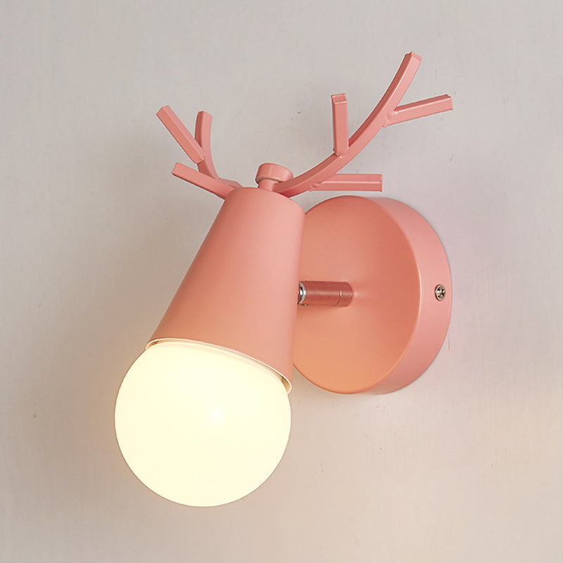 Luz de mini lámpara de bombilla simple contemporánea de la pared de la pared de la pared de macron