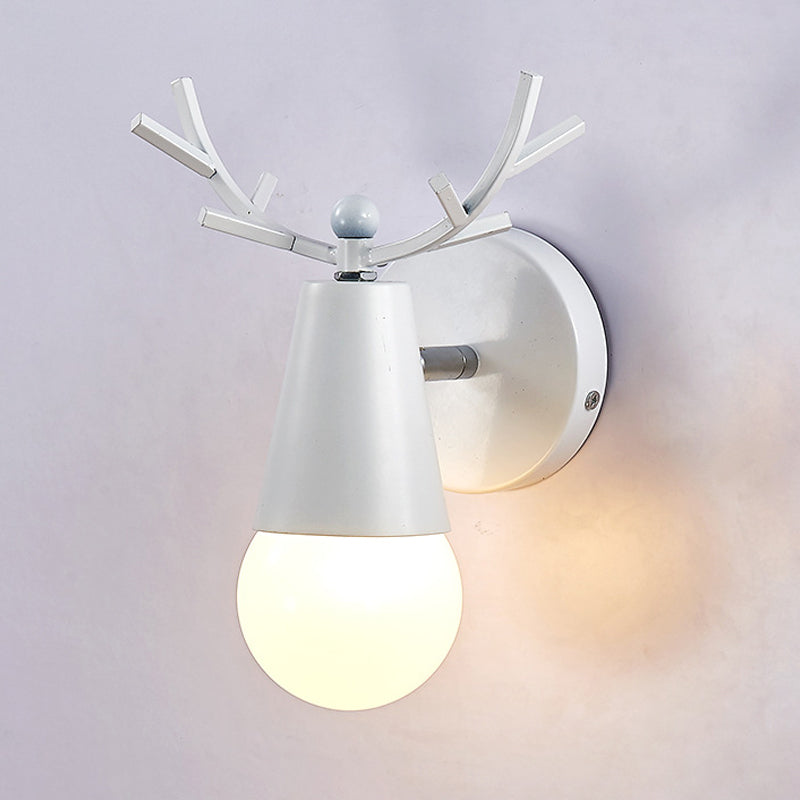 Luz de mini lámpara de bombilla simple contemporánea de la pared de la pared de la pared de macron