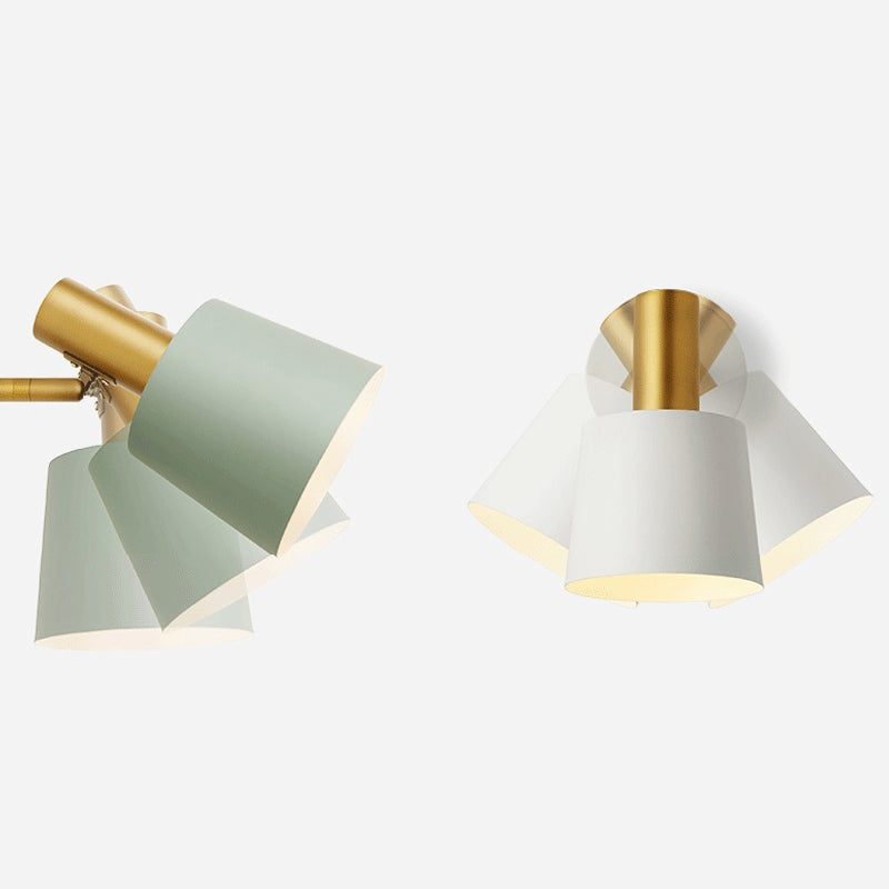 Nordic Macron Wall Sconce One-bulb Wall Mounted Light Fixture for Boy Room