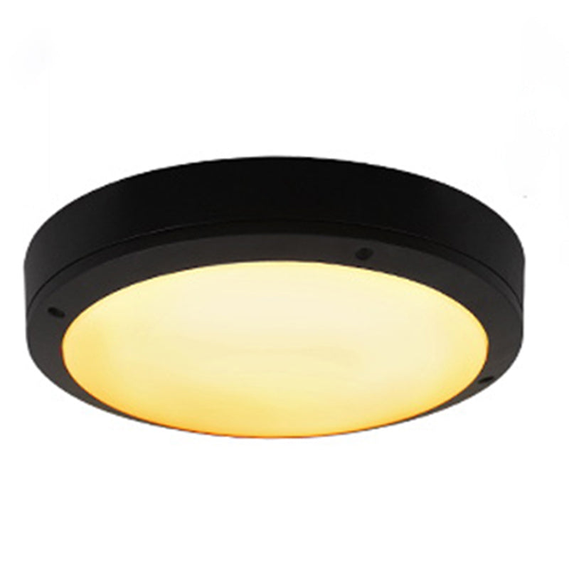 Courtyard Balcony LED Ceiling Light Waterproof Traditional Style Flush-mount Lamp