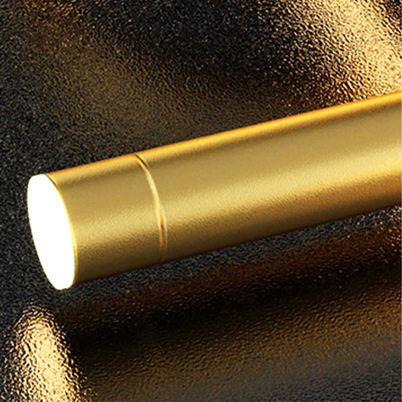 Multi lumières cylindriques suspendues îlot d'éclairage de style métal moderne