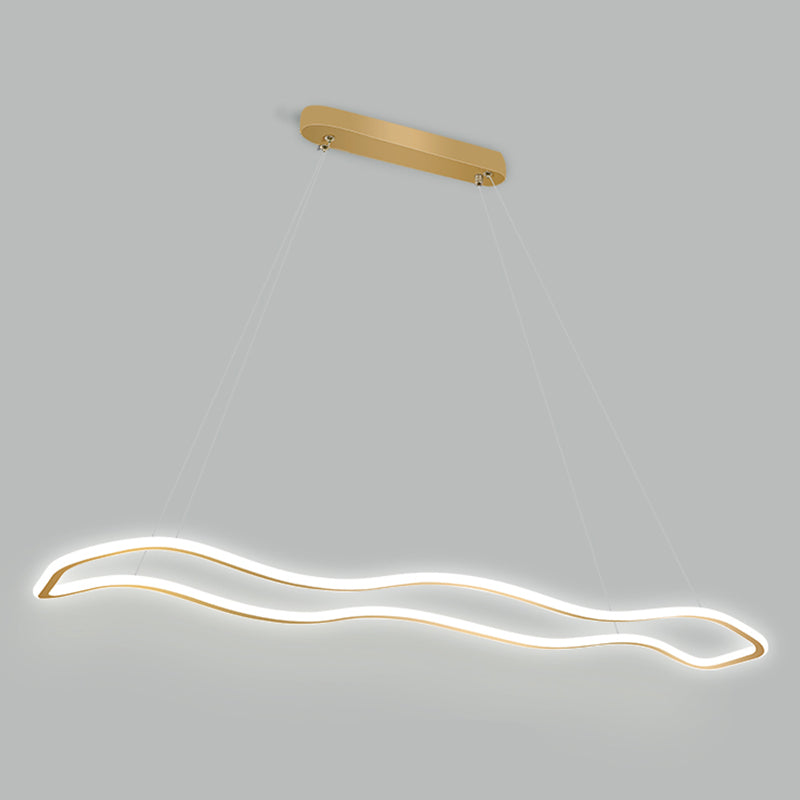 Linear Island Chandelier Lighting Modern Pendant Lighting For Kitchen Island