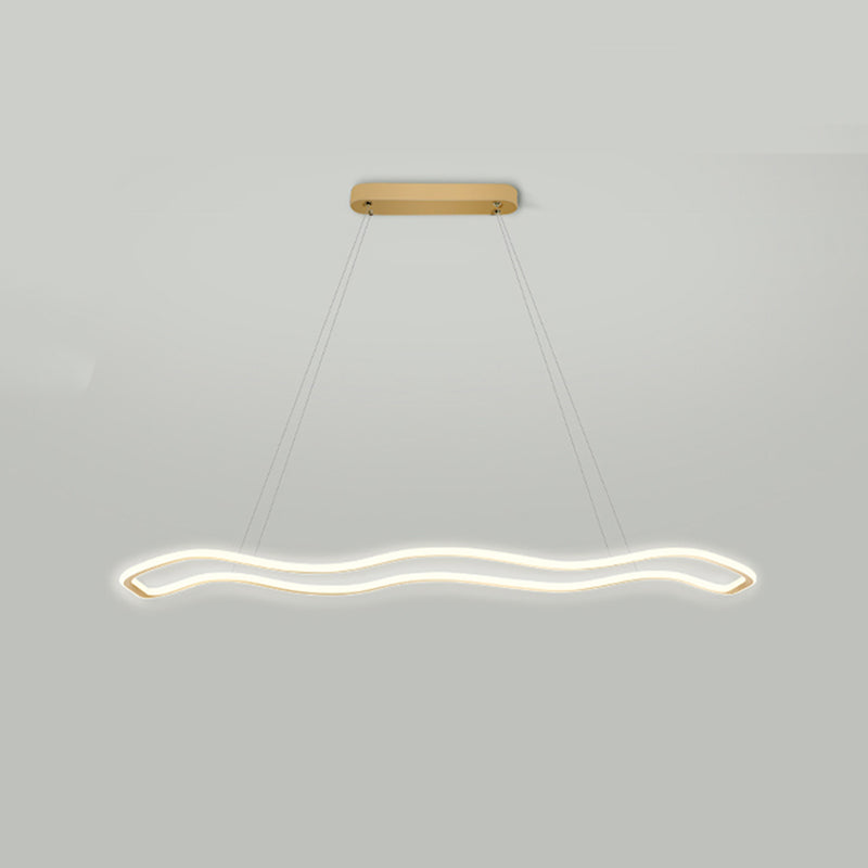 Linear Island Chandelier Lighting Modern Pendant Lighting For Kitchen Island