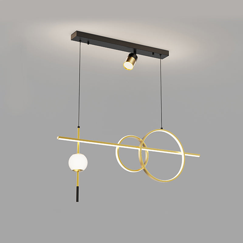 Linear Pendant Lighting Island Light Fixture Modern Kitchen Pendant Light