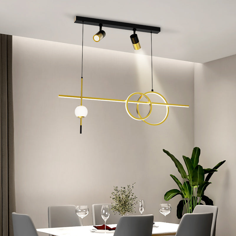 Linear Pendant Lighting Island Light Fixture Modern Kitchen Pendant Light